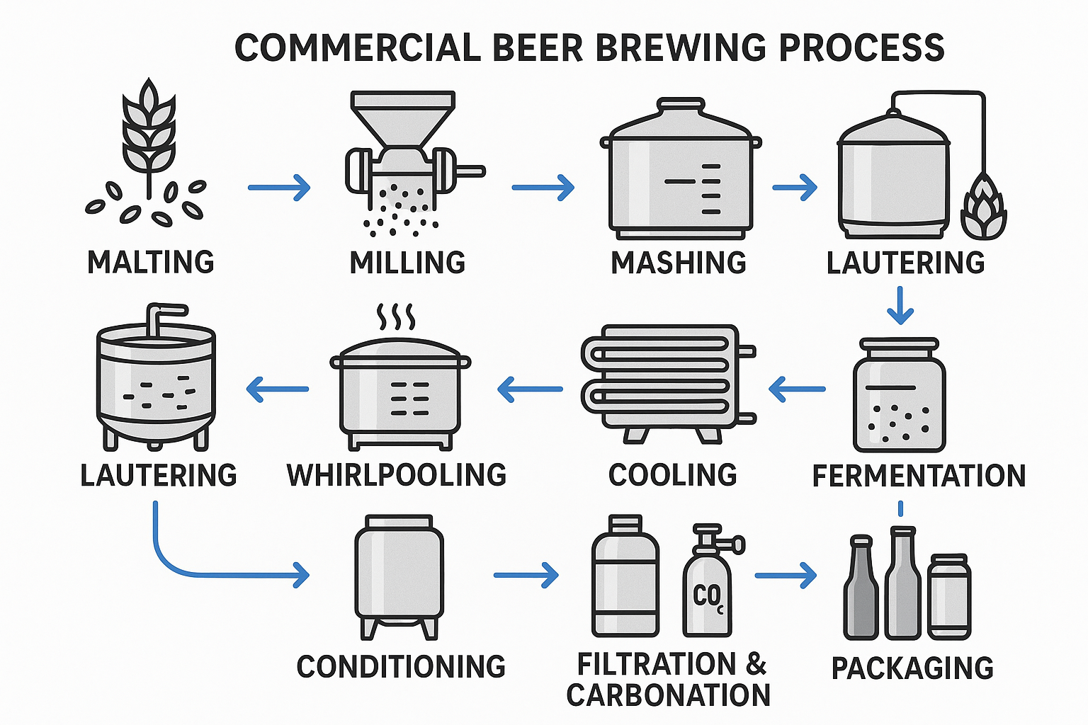Beer Brewing Process